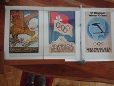 3 Plakate Olympische