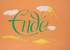 Handgemaltes Filmplakat