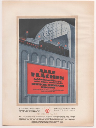 Reklame werbung plakat poster - reklame,