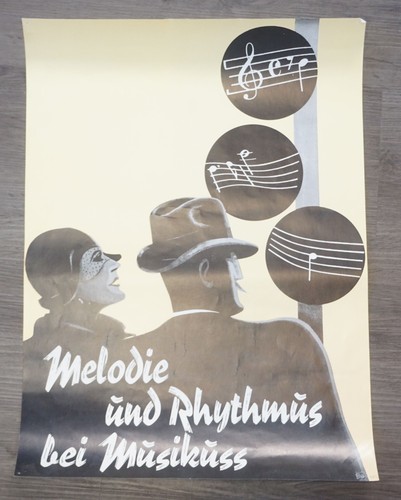 Vintage plakat melodie und - vintage,