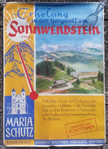 Plakat sonnwendstein maria - plakat,