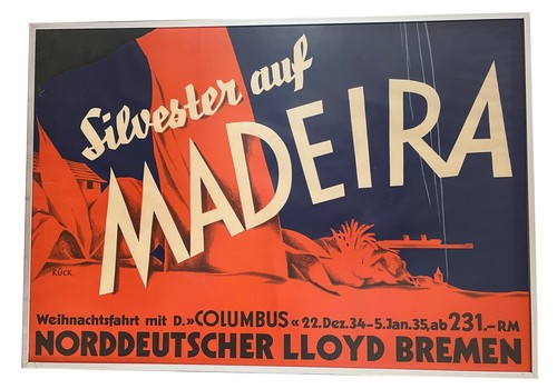 Reiseplakat aus den 1930er