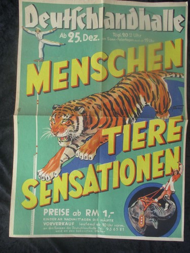 Original plakat 1939 berlin - original,