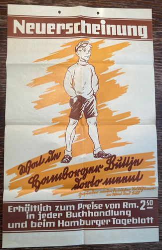 Original plakat 1936 - original, buch