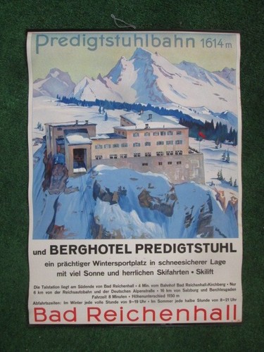 Plakat poster seilbahn - plakat,