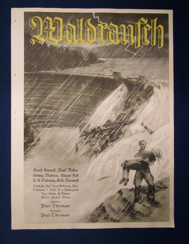 Filmplakat waldrausch - filmplakat, "waldrausch"