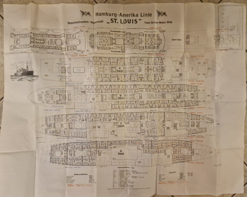 Altes plakat 1929 - st., louis
