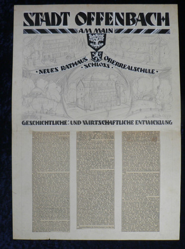 Offenbach 1930 entwurf - 1930:,