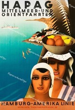 Plakat Arpke Hapag Hamburg