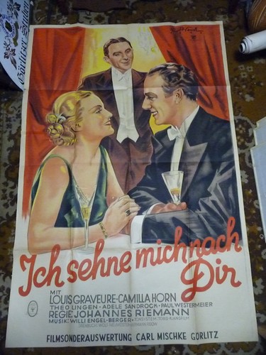 Plakat filmposter 1934 ich - plakat,