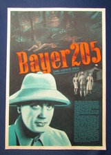 Or. Filmplakat " Bayer 205 "