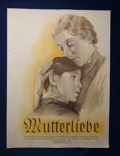 Filmplakat mutterliebe - or.,