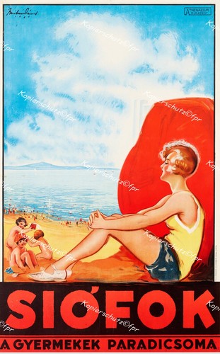 Plakat werbung reisebüro - plakat,