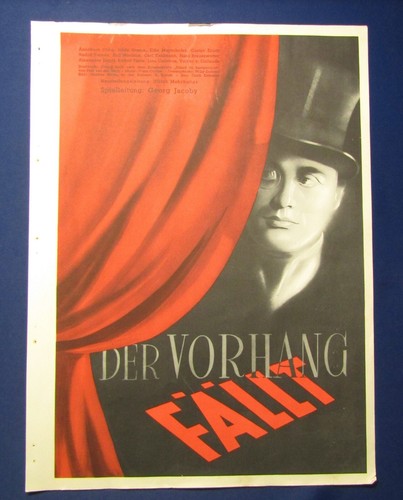 Filmplakat der vorhang - ",